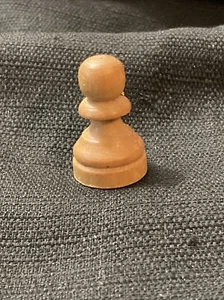 "Peón de ajedrez de plástico de repuesto 1,25"" marrón" - Imagen 1 de 2