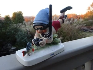 CO-BOY Figurine "GERD THE DIVER" 17 536 13 TMK6 Goebel Germany GNOME Hand Signed - Picture 1 of 10