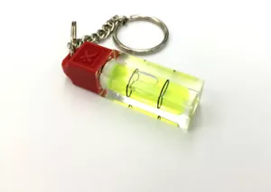 KAPRO 40mm Mini. Spirit Level Picture Hanging KEY CHAIN Vial Outdoor Pocket 2pcs - Picture 1 of 3