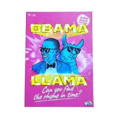 Big Potato Obama Llama New Edition Rhyming Card Game 4 Players 12+ *NEW#1* 76117 - Image 1 of 2