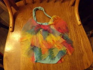 FÜR Puppe oder BÄR mehrfarbiges Kleid einen Bären bauen - Bild 1 von 3