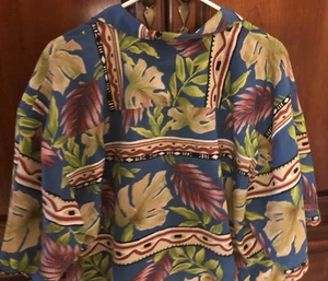 Montage Men's XL Shirt Casual Microfiber Polyester Aloha Vacation Pocket - Picture 1 of 12