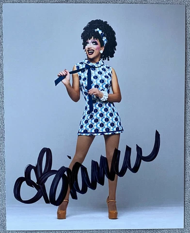 Drag Queen Bianca Del Rio Signed In-Person 8x10 Color Photo - Authentic Cover