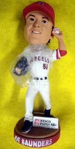 Bobblehead - Joe Saunders Los Angeles Angels w/Box (2010 Game Day Giveaway) - Picture 1 of 8