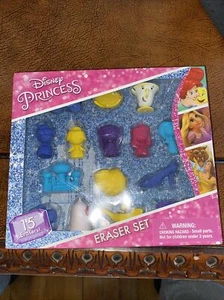Disney Princess Eraser Set 15 erasers - Picture 1 of 2