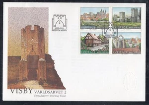 Sweden Scott 2437 FDC - World Heritage Sites - Picture 1 of 1