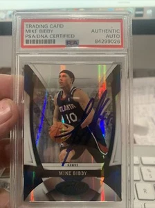 Mike Bibby Psa/dna Panini #49 Out Of 100 Signed Card - Picture 1 of 5