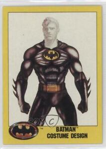 1989 Topps Batman Batman Costume Design #197 11gl