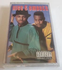 Nice & Smooth Debut Album EXTREMELY RARE Hip Hop Rap Cassette Tape Reissue OOP - Imagen 1 de 2