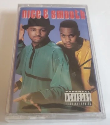 Nice & Smooth Debut Album EXTREMELY RARE Hip Hop Rap Cassette Tape Reissue OOP  - Image 1 of 2
