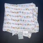 Aden & Anais Blanket Zoo Jungle Animals In A Line Cotton Muslin Swaddle Lovey