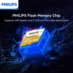256GB PHILIPS SD Card - 100MB/s, UHS-I, V30, 4K Video - Picture 1 of 11