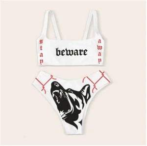 Women's Fashion Split Swimsuit Bikini Set - Picture 1 of 5