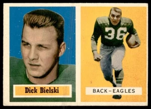 1957 Topps Dick Bielski Philadelphia Eagles #13 - Picture 1 of 2
