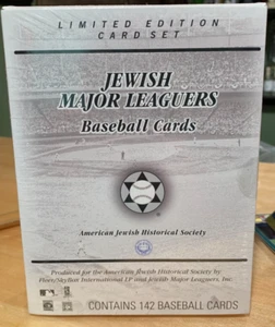 Rare 2003 Fleer/Skybox AJHS Jewish Major Leaguers Factory Sealed 142 Card Set - Picture 1 of 4