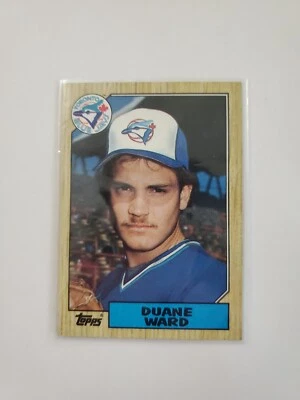 Duane Ward Rookie Card #153 Baseball Card Topps - Image 1 of 2