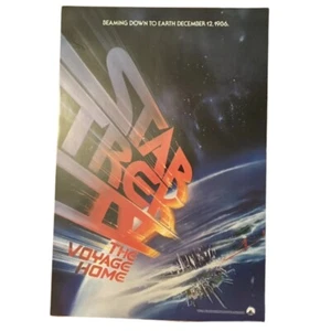 Star Trek the Voyage Home 1986 Original Mini Movie Poster 13.5”x20” - Picture 1 of 6