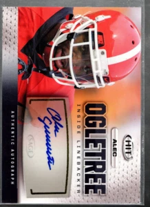 B0895- 2013 SAGE HIT Autographs #A124 Alec Ogletree Auto - NM-MT - Picture 1 of 2