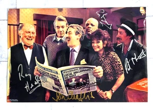 Only Fools And Horses signiertes Foto 5x Unterschriften John Challis Pat Murray Boycie - Bild 1 von 11