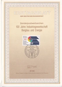 Bundesrepublik ETB 29/1989 Industrial Unions - Picture 1 of 1