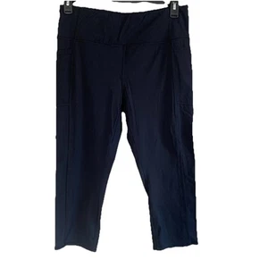 Leggings capri negros RBX con dos bolsillos laterales talla XL - Imagen 1 de 13