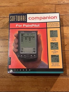 VINTAGE Sierra Software Companion For PalmPilot Windows 95 CD 1997 SEALED - Picture 1 of 6