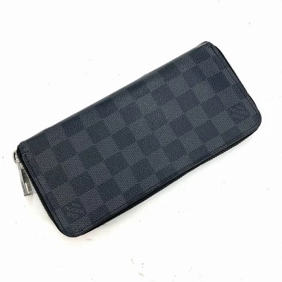 Louis Vuitton Damier Graphite Zippy Wallet Vertical N63095 #FW141-227 - Image 1 of 4