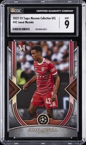 2022-23 MUSEUM COLLECTION UCL #42 JAMAL MUSIALA CGC 9 - Picture 1 of 2