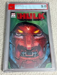 Red Hulk #1 PSA 9.8 variante Cassara ~ Doctor Doom Marvel Comics 2025 combinación de colores - Imagen 1 de 2