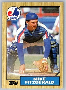 1987 Topps Mike Fitzberger Montreal Expos #55 - Foto 1 di 2