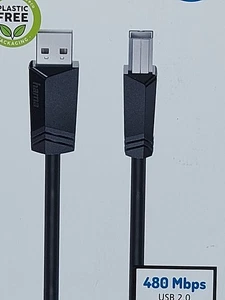 Adapter  Kabel  Stecker USB 2.0 480mbps Kabel 3m für Drucker KK4 - Bild 1 von 3