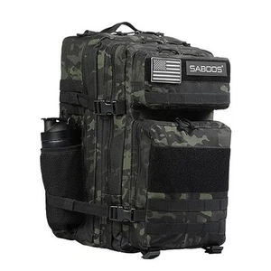 Tactical Backpack Military Backpacks for Men Gym Camping Hiking Daypack Large - Picture 1 of 7