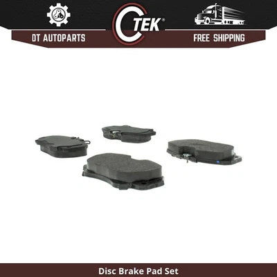 Para Cadillac Catera 1997-2001 | Pastillas de freno de disco delanteras centradas | Semimetálicas Foto 1 de 3