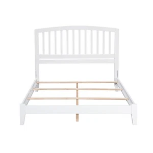 AFI Richmond Traditional Bed with Open Footboard and Turbo Charger White Queen - Picture 1 of 1