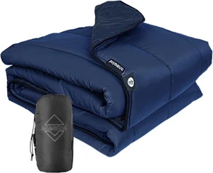 Campingdecke, recycelter Nylonstoff Dupont Sorona Füllungen, warm, bauschig, Brea - Bild 1 von 7