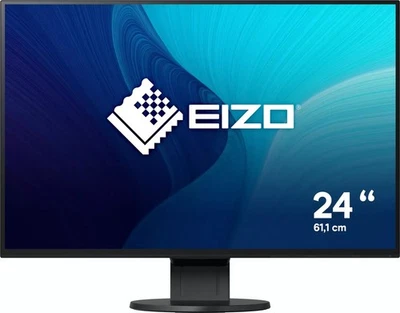 Eizo FlexScan EV2456-BK 24,1 Zoll Monitor IPS WUXGA 1920x1200 Sehr gut - Bild 1 von 4