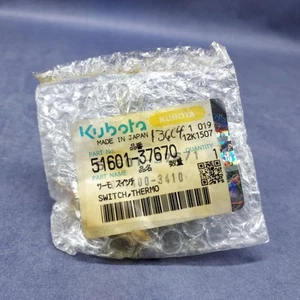 Genuine OEM Kubota Temp Thermo Switch Sensor # 51601-37670 NOS New Sealed - Picture 1 of 4