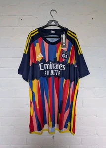 Adidas Olympique Lyonnais 23/24 Third Shirt - Size XXL BNWT - Picture 1 of 16