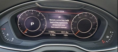 2018-2020 Q5 OE Speedometer Gauge Cluster 17K Miles Audi - Изображение 1 из 4