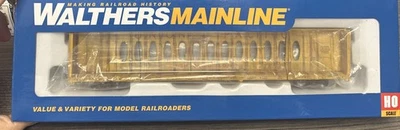 Walthers MainLine HO 910-4867 72’ Centerbeam Flatcar Union Pacific #217070 Used - Image 1 of 4