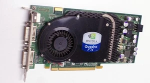 NVIDIA Quadro FX 3450 T9099 256MB DDR3 SDRAM PCI Express Grafikkarte - Bild 1 von 4