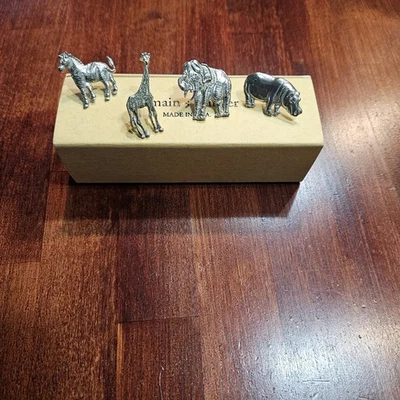 Vilmain + Klinger Set Of Pewter Push Pins. - Image 1 of 4