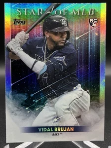 2022 Topps Update Stars of MLB #85 Vidal Brujan Tampa Bay Rays - Picture 1 of 2