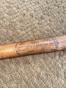 Louisville Slugger 125J Holz Vintage Hillerich & Bradsby Co Schläger Baseball USA - Bild 1 von 10