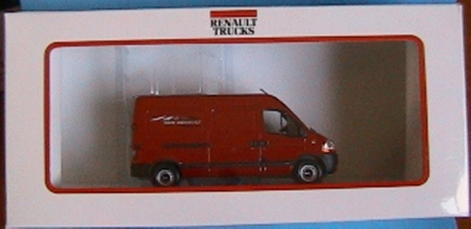 Van/Wagon Renault New Master Sheet Red NOREV 518760 1/43 Ivr Red Rosso Rot - Image 1 of 1