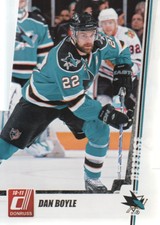 2010-11 Donruss Hockey Die-Cut Gems #51 Dan Boyle 24/30
