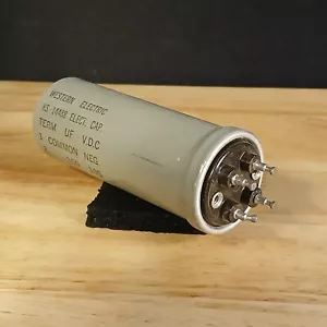 1968 Vintage Western Electric KS-14488 Capacitor 100 200 30 UF. 100 V.D.C. - Picture 1 of 3