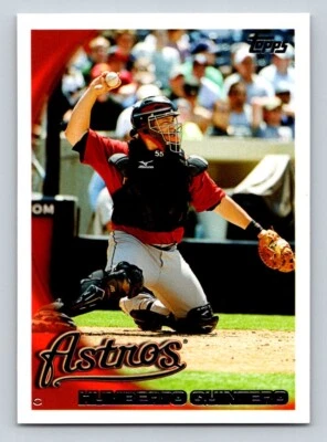 2010 Topps #266 Humberto Quintero Houston Astros - Image 1 of 2