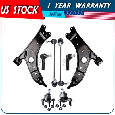 Brazo de control inferior delantero con kit de suspensión de rótulas para Audi A3 2006-2013 Foto 1 de 4