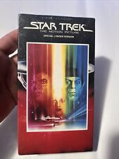 Star Trek The Motion Picture VHS Special Longer Version 1991 - New & Sealed
